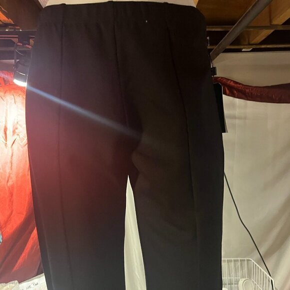 nwt black clara sun woo pants split hem size 1x - Picture 12 of 15